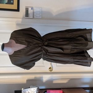 Xirena, cotton dress, green, size small